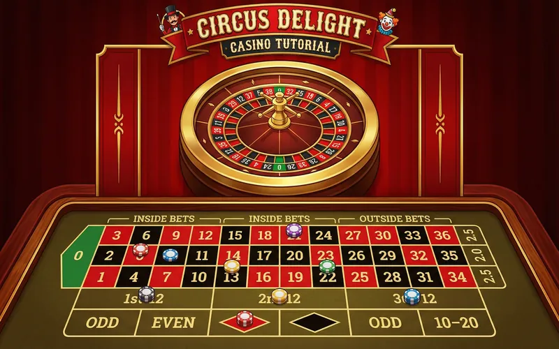 Tutorial de Roleta - Tipos de Apostas no win444